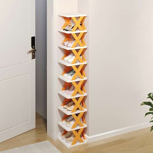 X-Shaped Shoe Rack